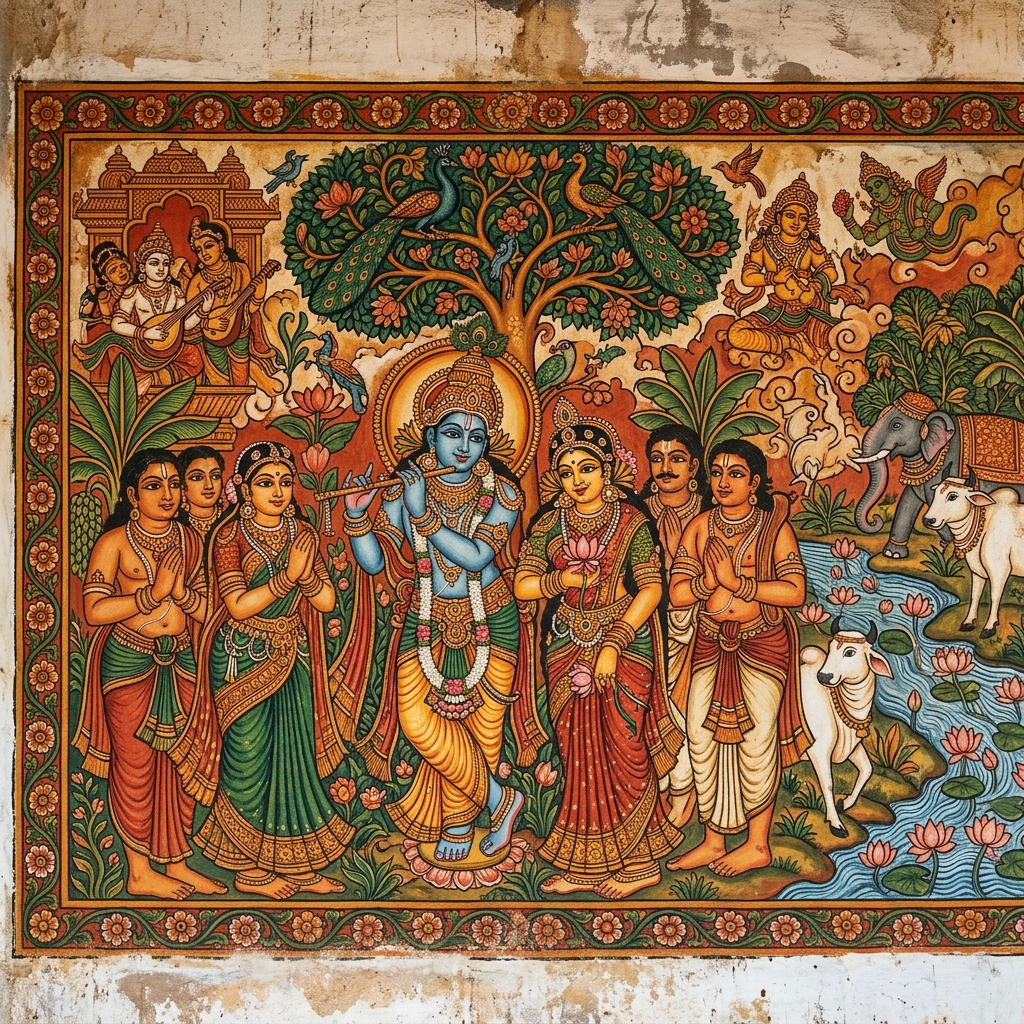 Kerala Mural Art